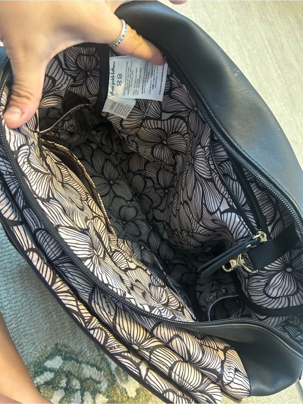 Petunia pickle bottom Diaper bag